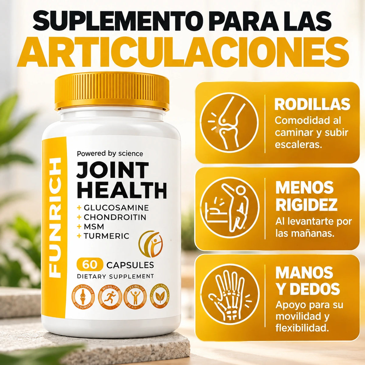 Funrich® | Suplementos para las Articulaciones