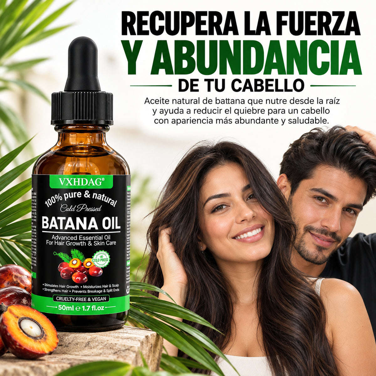 Aceite de Batana™ | Estimula el crecimiento y detiene la caída del cabello