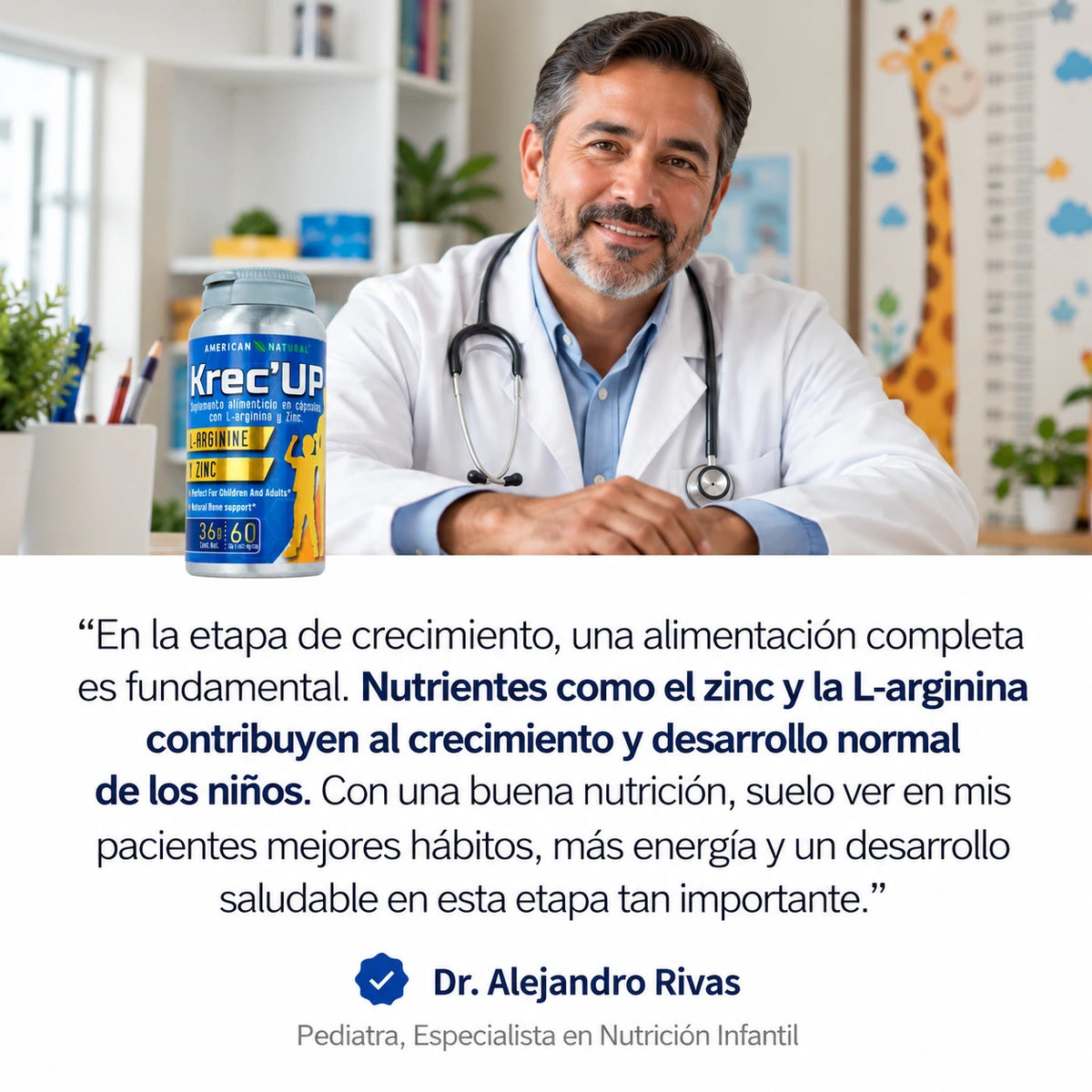 Krec'Up™ | Activa la hormona de crecimiento antes de los 22 ¡Aún estás a tiempo!