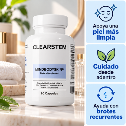 MINDBODYSKIN® | Suplemento Hormonal para el Acné